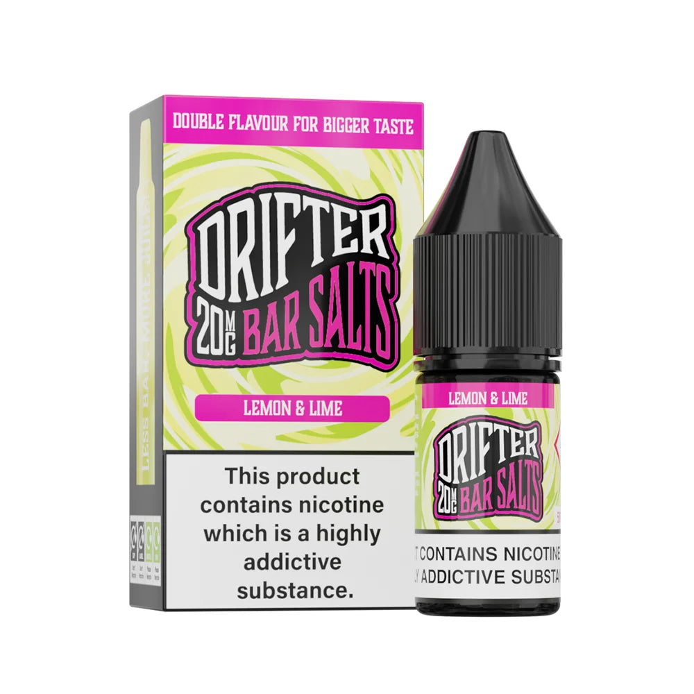 Drifter Bar Nic Salts Lemon Lime 20mg - Outer