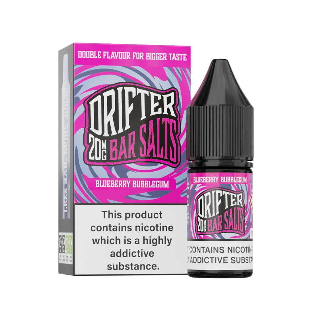Drifter Bar Nic Salts Blueberry Bubblegum 20mg - Outer