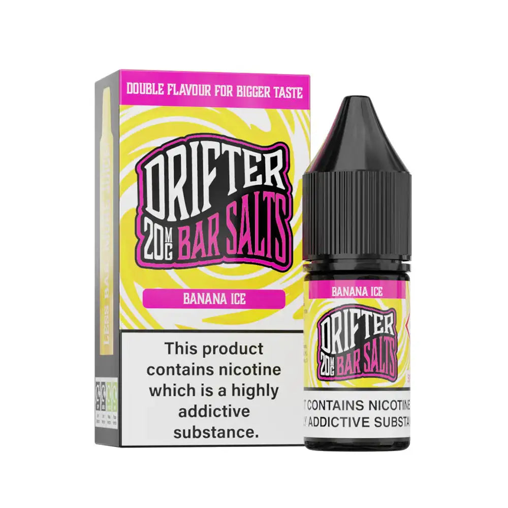 Drifter Bar Nic Salts Banana Ice 20mg