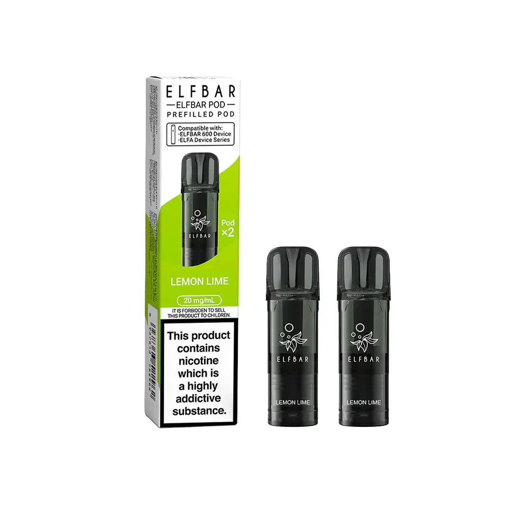 ELFBAR 600 Replacement Pod Lemon Lime