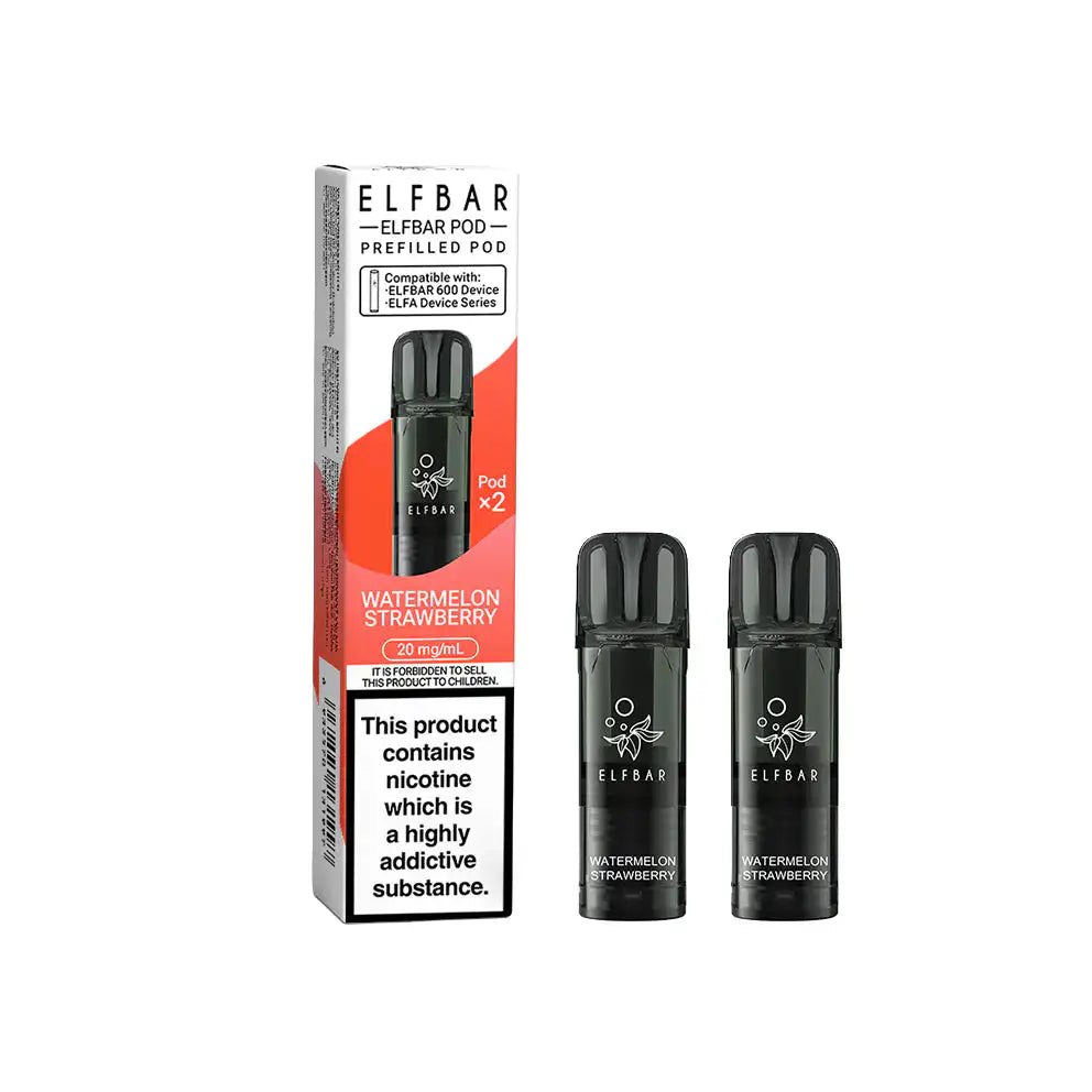 ELFBAR 600 Replacement Pod Watermelon Strawberry