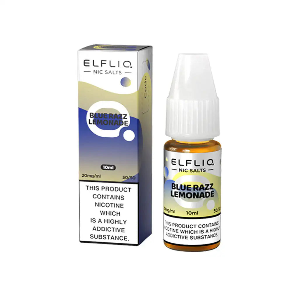 Elfliq Blue Razz lemonade Nic Salts 10mg - Single Unit