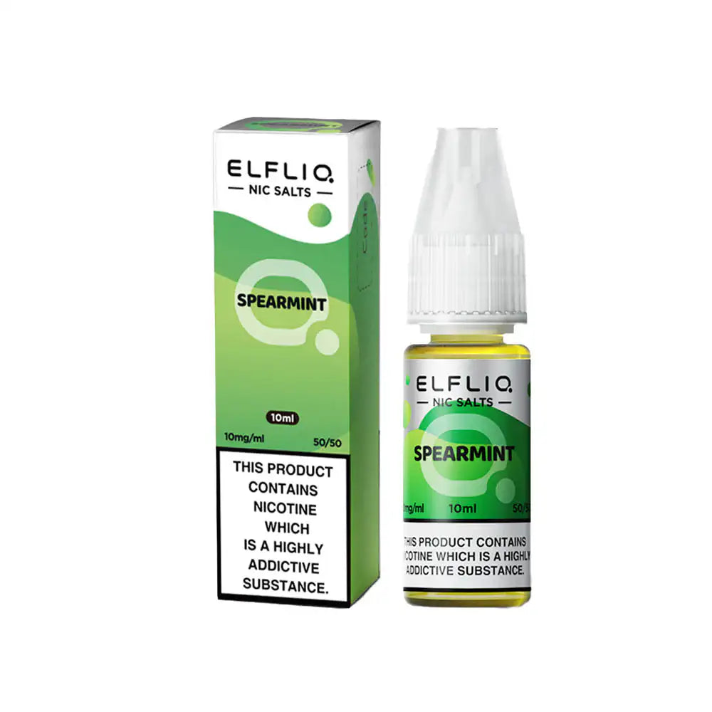 Elfliq Spearmint Nic Salts 20mg - Single Unit