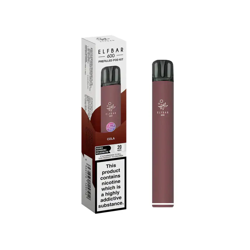 ELFBAR 600 Rechargeable Pod Kit Cola