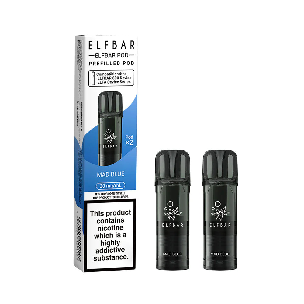 ELFbar 600 Replacement Pod Mad Blue