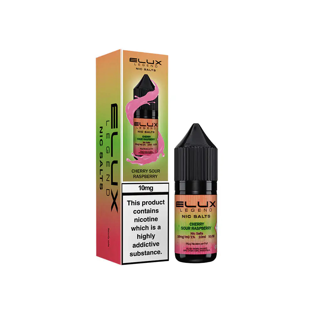 Elux Legends Nic Salts Cherry Sour Raspberry 10mg
