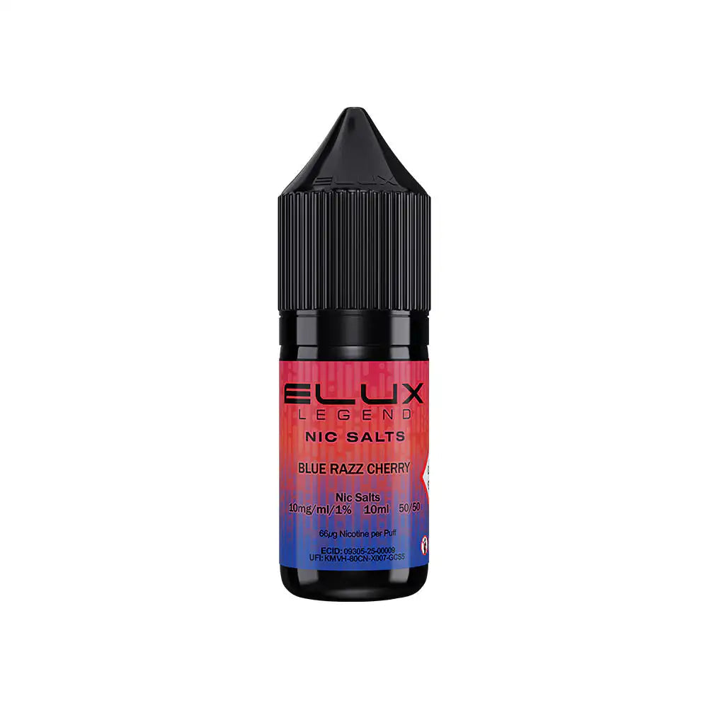 Elux Legend Nic Salts Blue Razz Cherry 10mg