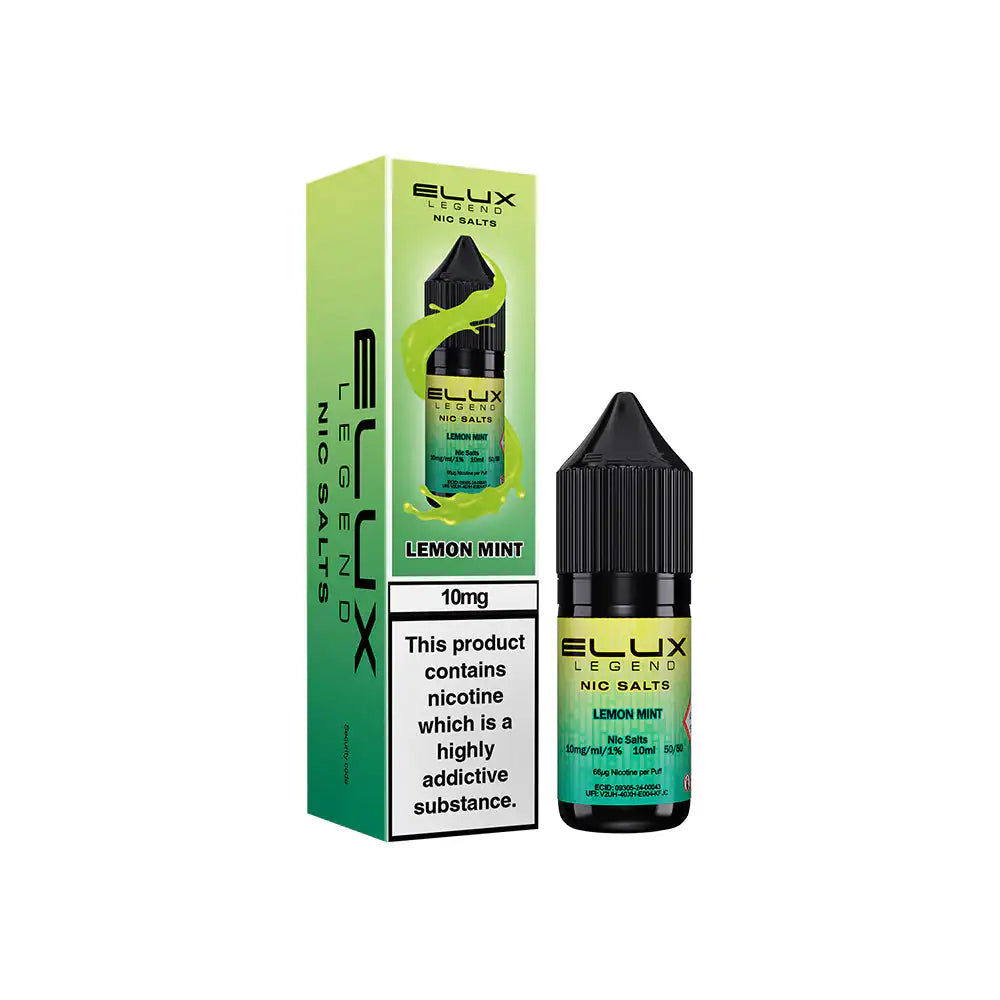 Elux Legend Nic Salts Lemon Mint 10mg