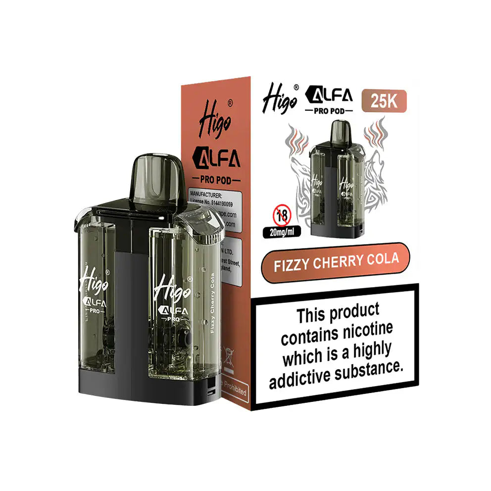 Higo Alfa Pro Pod Fizzy Cherry Cola