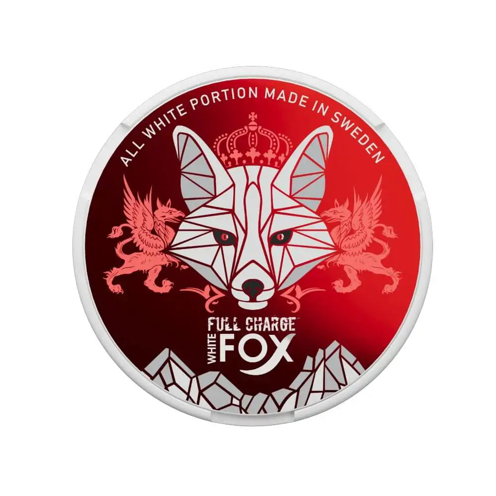 White Fox Full Charge (Red) Spearmint Oral Nicotine 16.5Mg - (5)