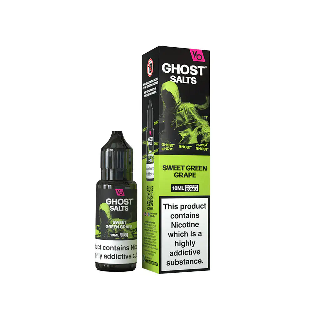 Vapes Bars Ghost Salt 20mg Sweet Green Grape