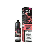 Vapes Bars Ghost Salt 10mg Strawberry Raspberry Cherry