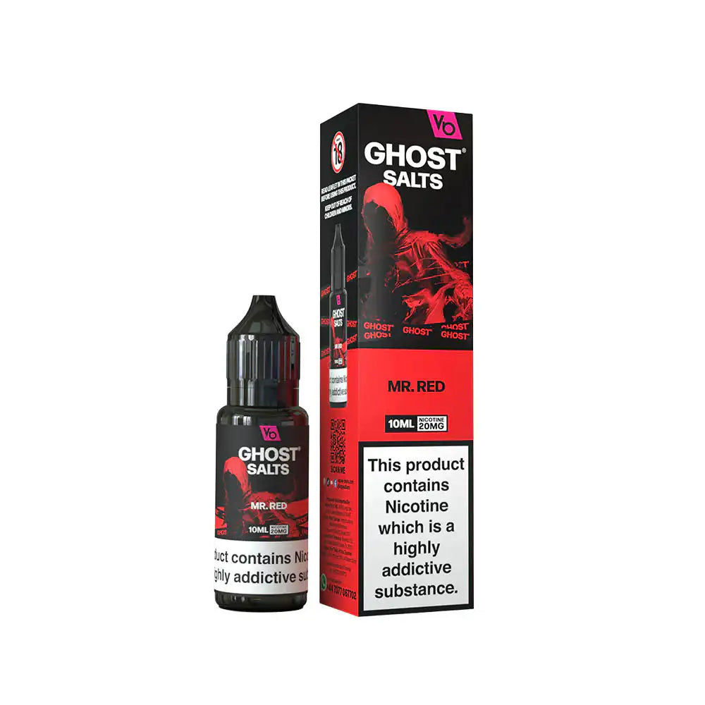 Vapes Bars Ghost Salt 20mg Mr Red