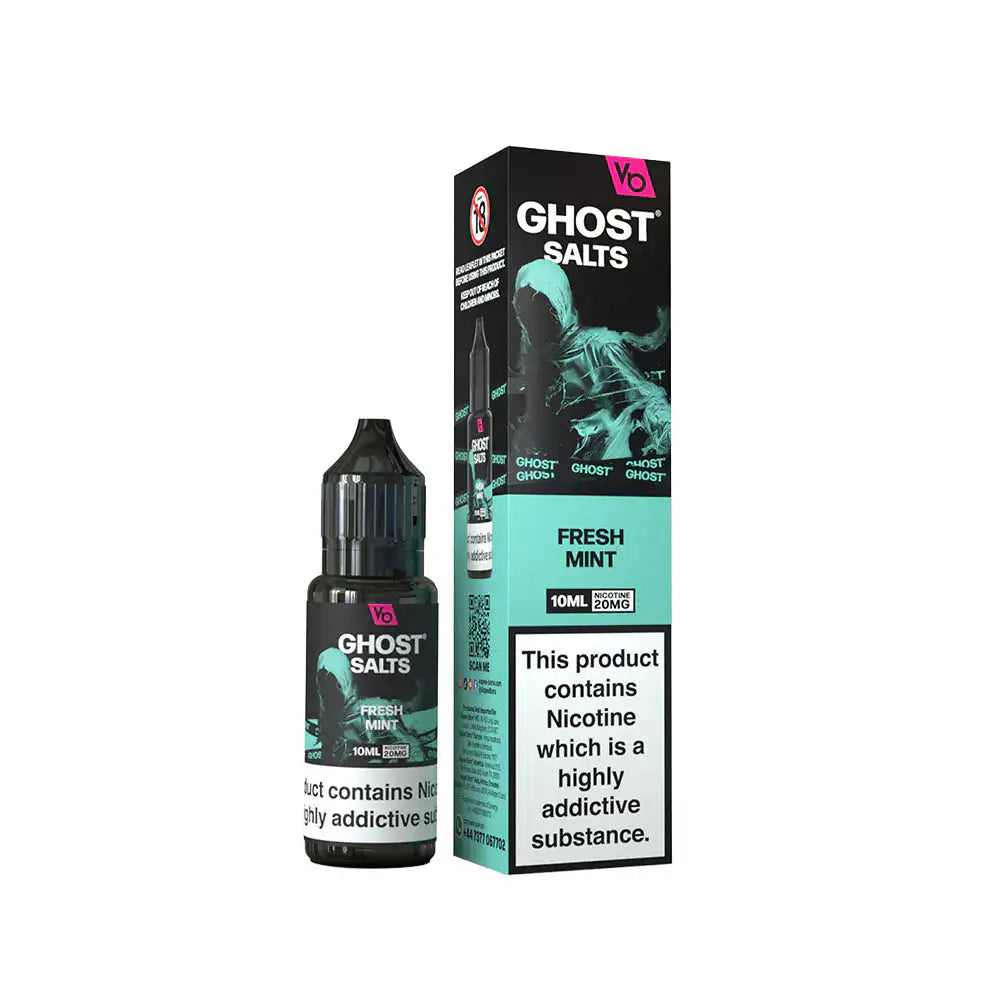 Vapes Bars Ghost Salt 10mg Fresh Mint