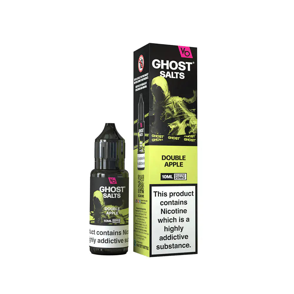 Vapes Bars Ghost Salt 10mg Double Apple