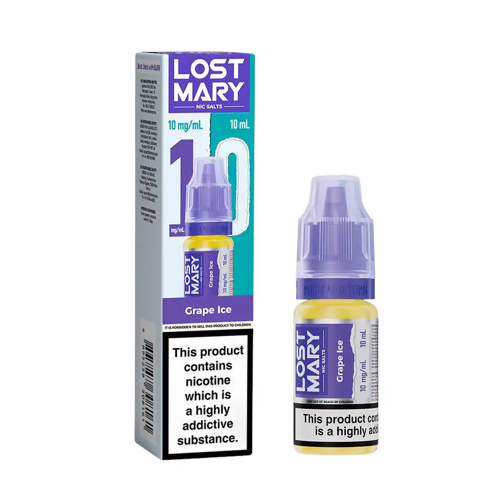 Lost Mary Nic Salts Grape Ice 20mg