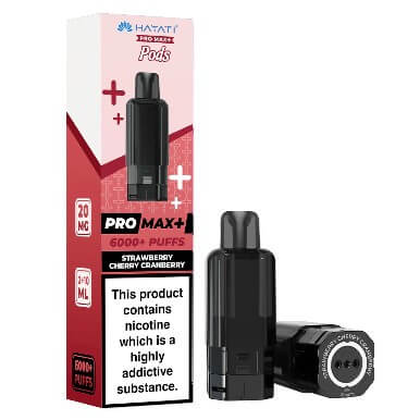 Hayati Pro Max+ Pods Strawberry Cherry Cranberry