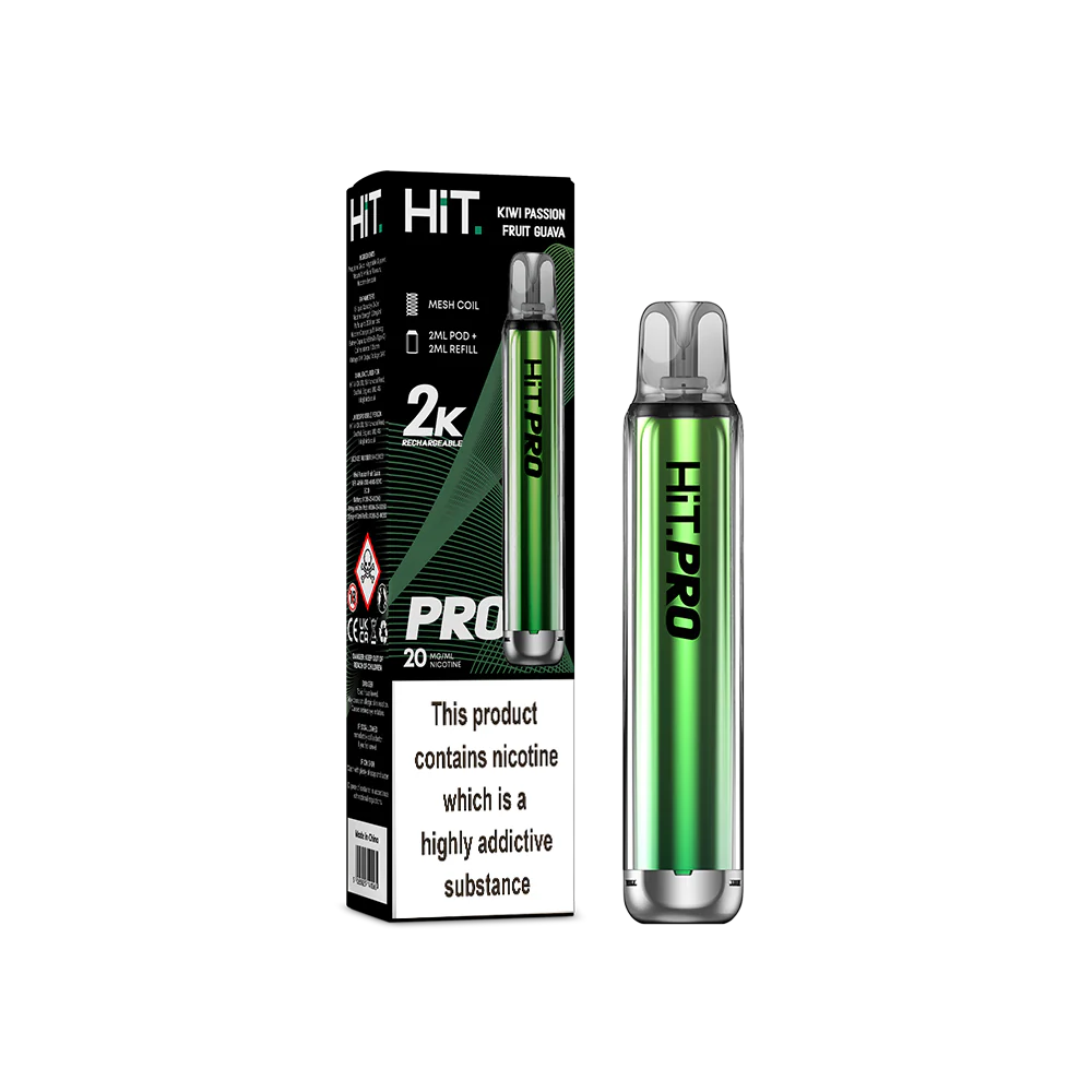 Hit Pro 2+2 Starter Kit Kiwi Passion Fruit Guava 20mg
