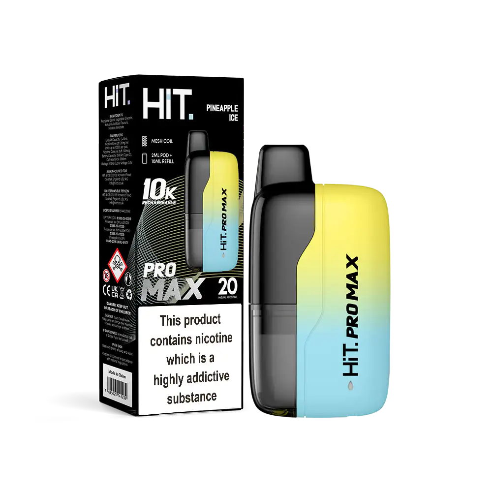Hit Pro Max 2+10 Starter Kit Pineapple Ice 20mg