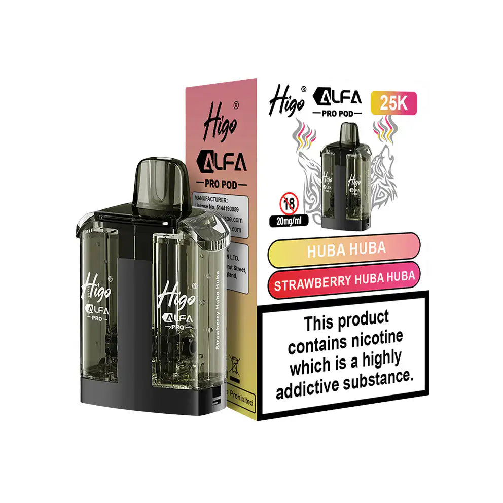 Higo Alfa Pro Pod Huba Huba/Strawberry Huba Huba