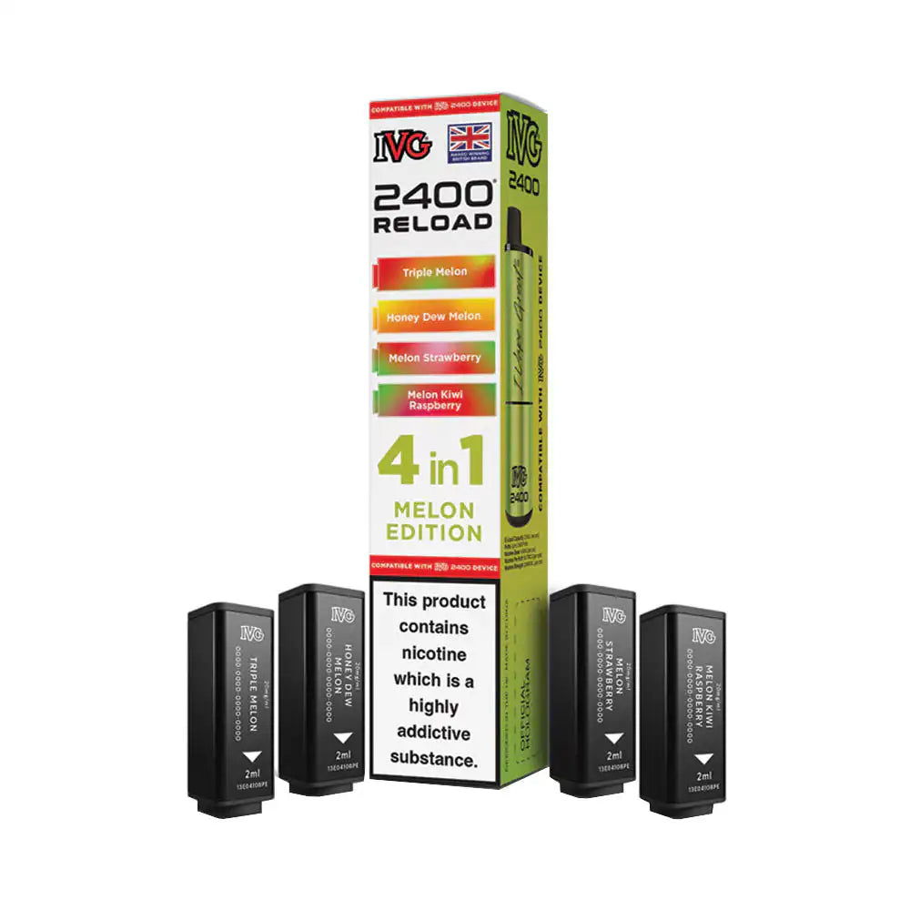 IVG 2400 Reload 4 Pod Pack Melon Edition