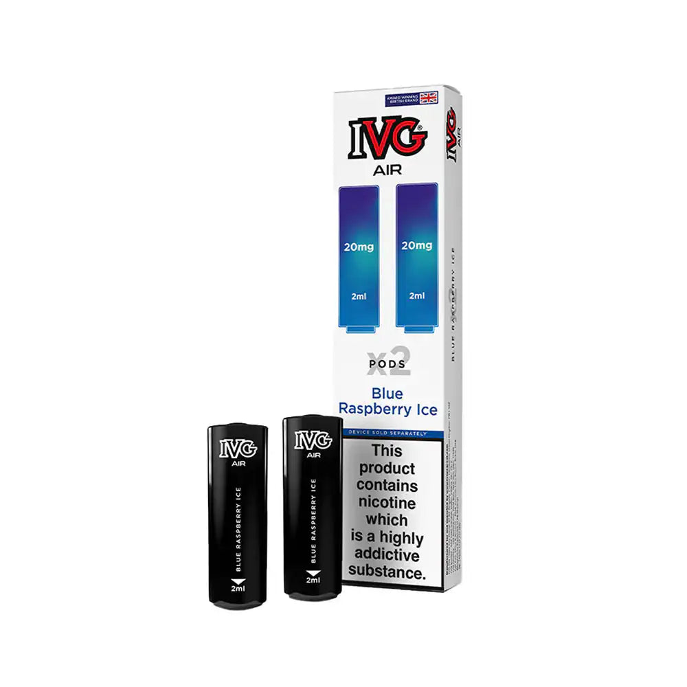 IVG Air Pro Pods Blue Raspberry Ice 2 Pack