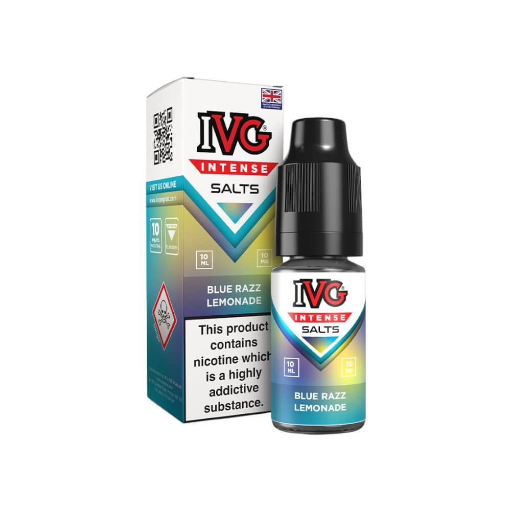 IVG Intense Nic Salts Blue Razz Lemonade 10mg