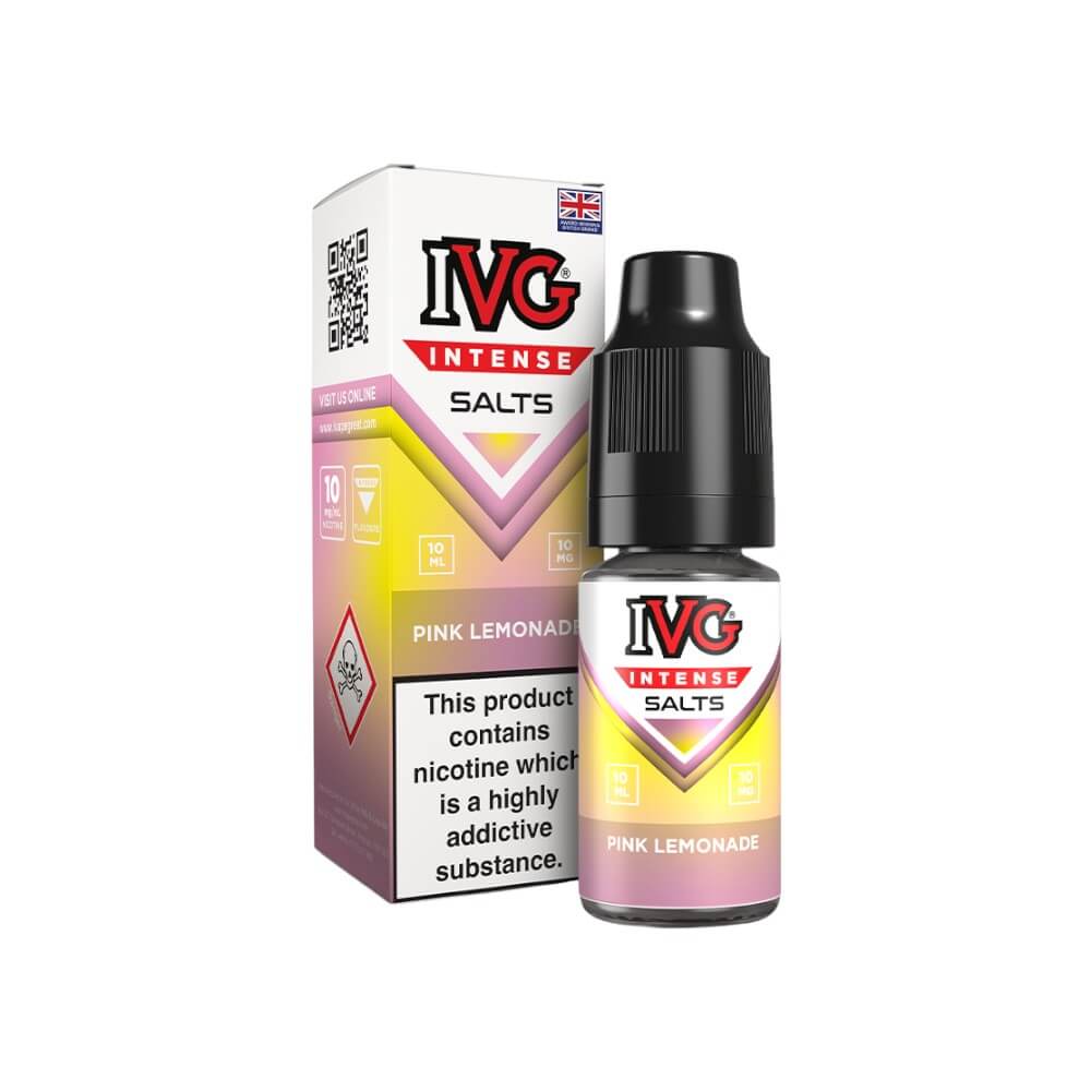 IVG Intense Nic Salts Pink Lemonade 10mg