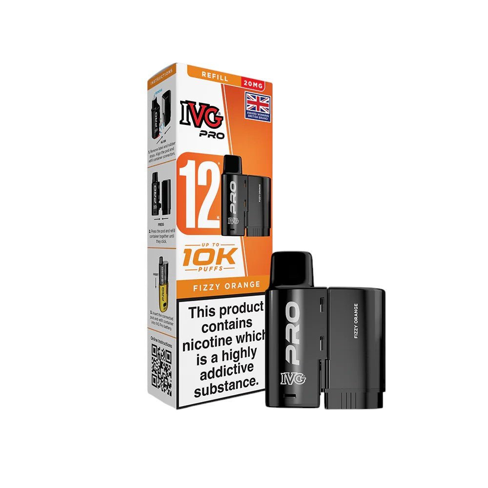 IVG PRO 12 Pods Fizzy Orange - New SKU