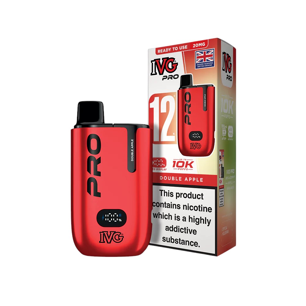 IVG PRO 12 Starter Kit Double Apple - New SKU