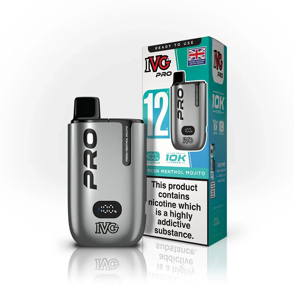 IVG PRO 12 Starter Kit Fresh Menthol Mojito - New SKU