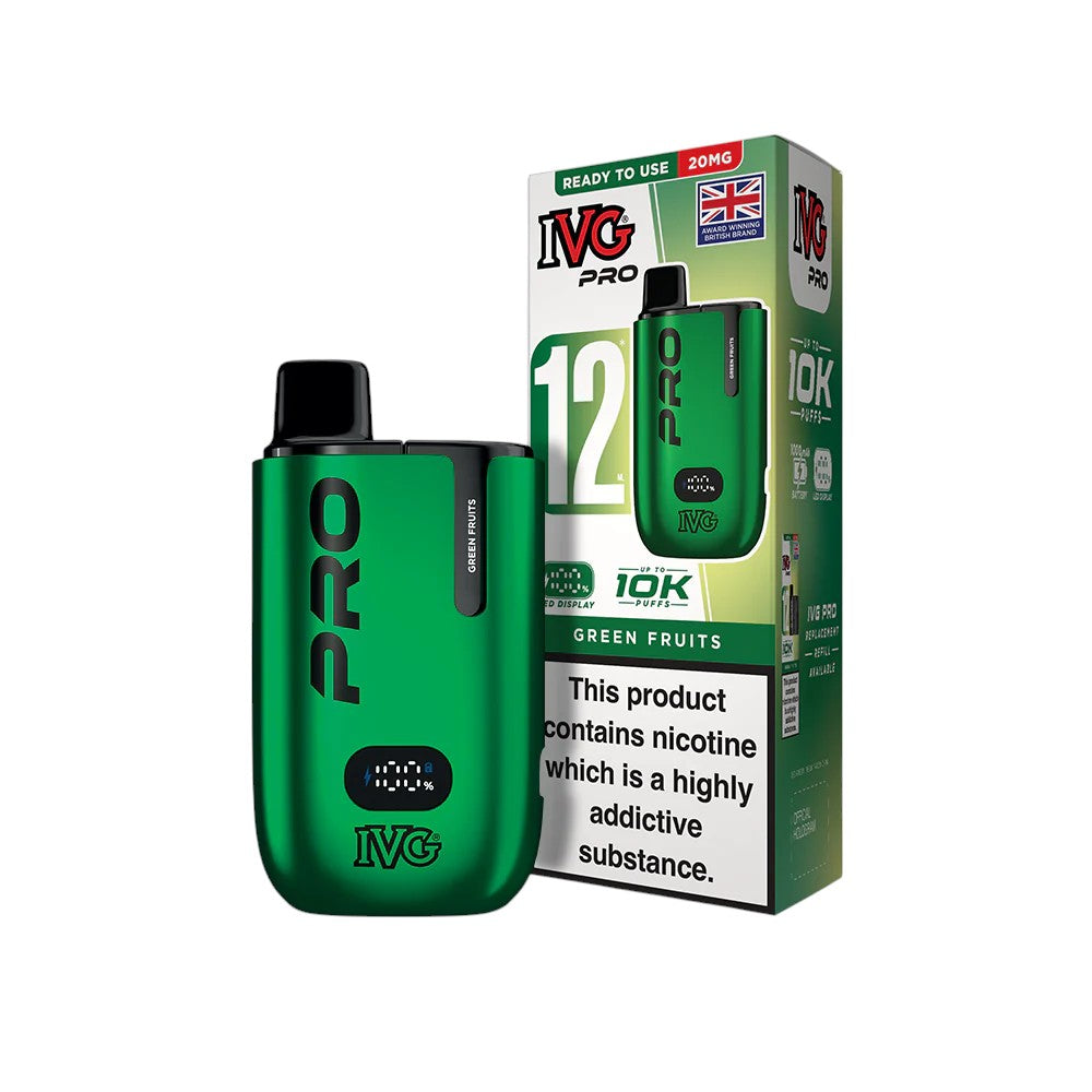 IVG PRO 12 Starter Kit Green Fruits - New SKU
