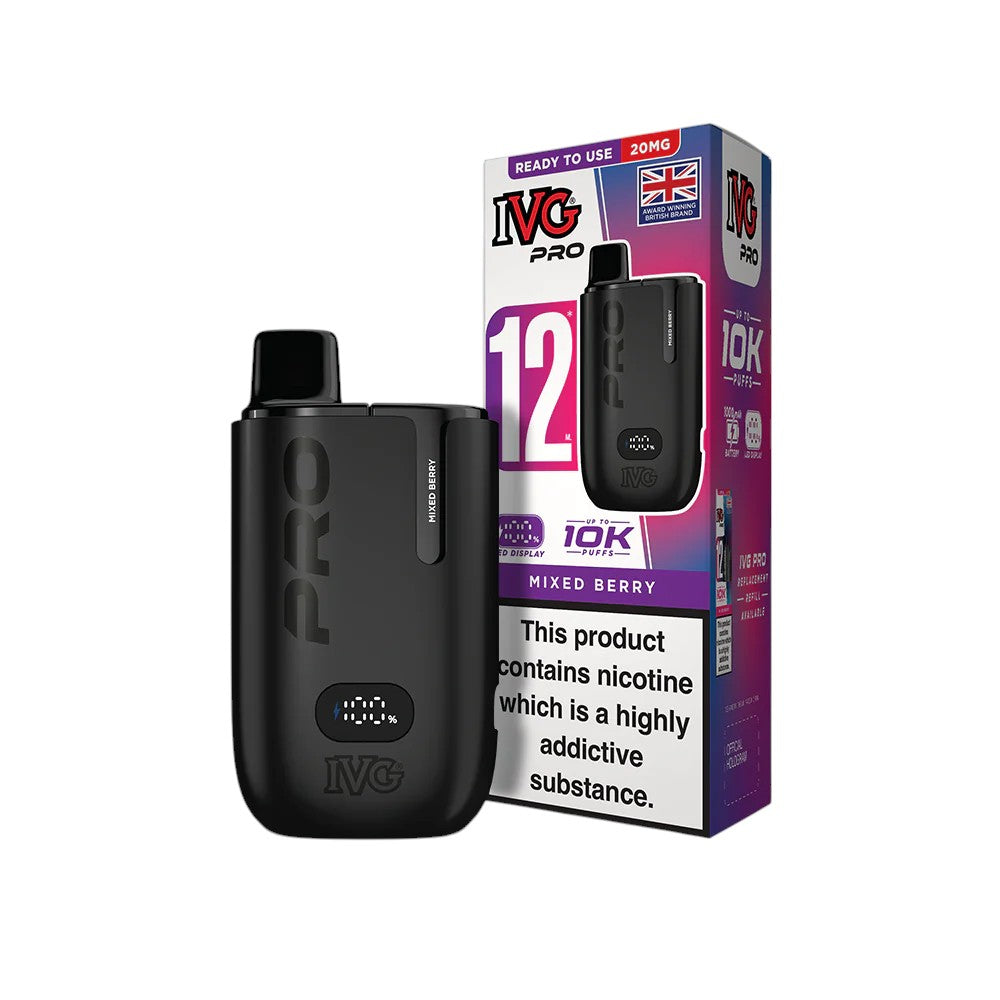 IVG PRO 12 Starter Kit Mixed Berry 20mg