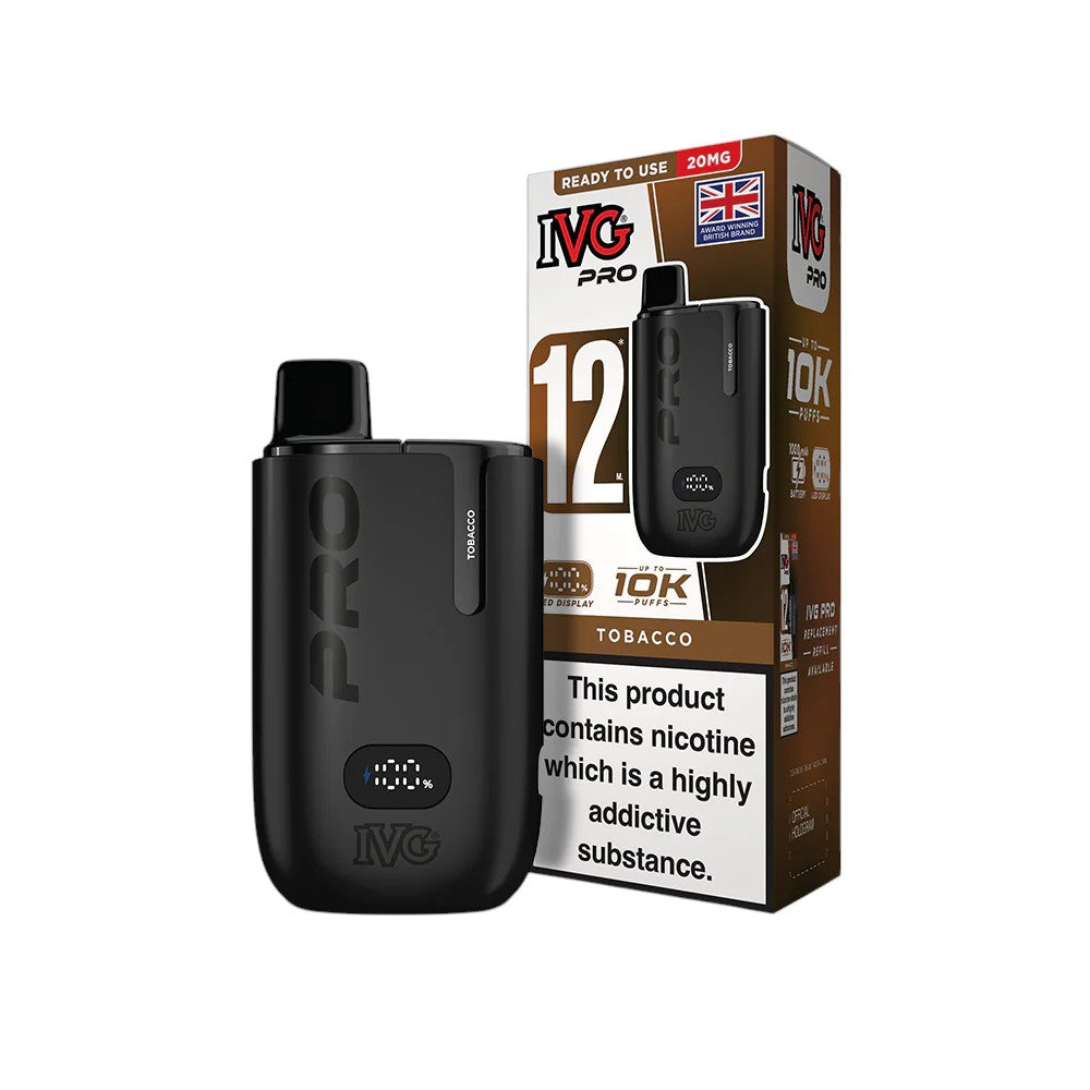 IVG PRO 12 Starter Kit Tobacco 20mg