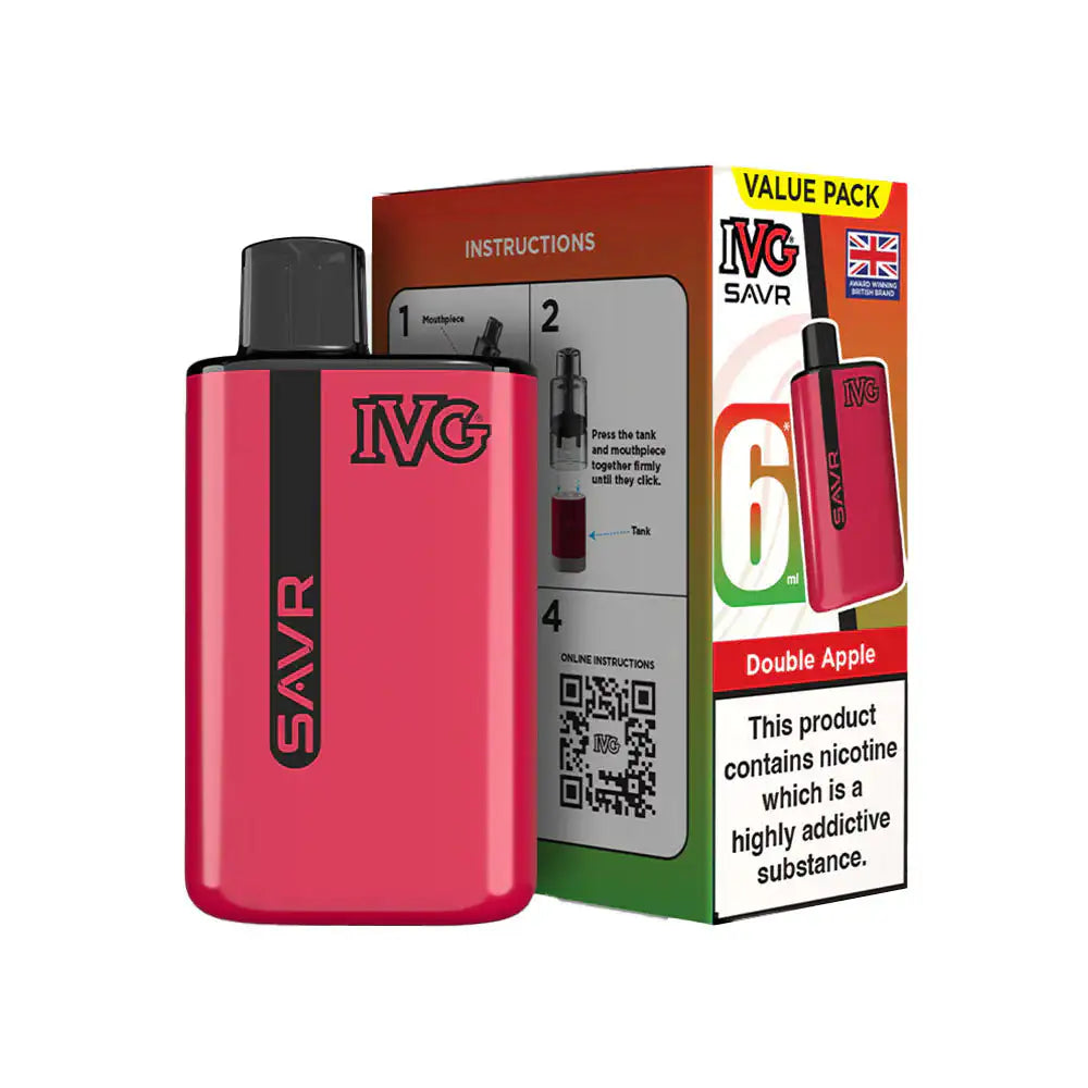 IVG Savr 3000 Starter Kit Double Apple