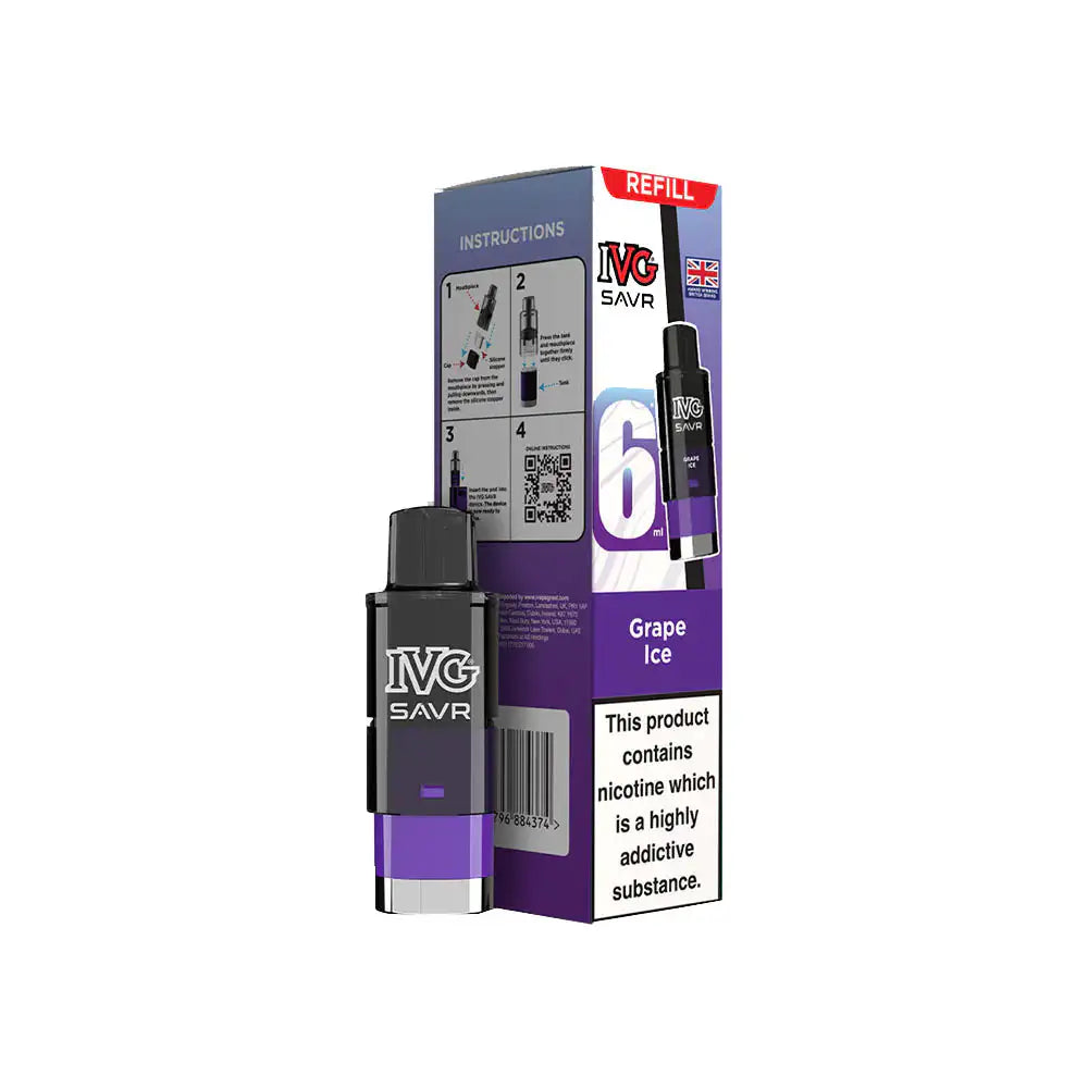 IVG Savr 3000 Refill Grape Ice