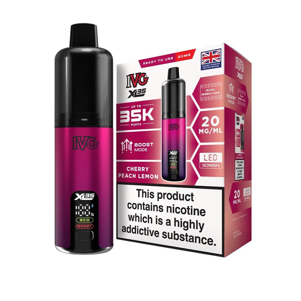 IVG XL35 Kit Cherry Peach Lemon