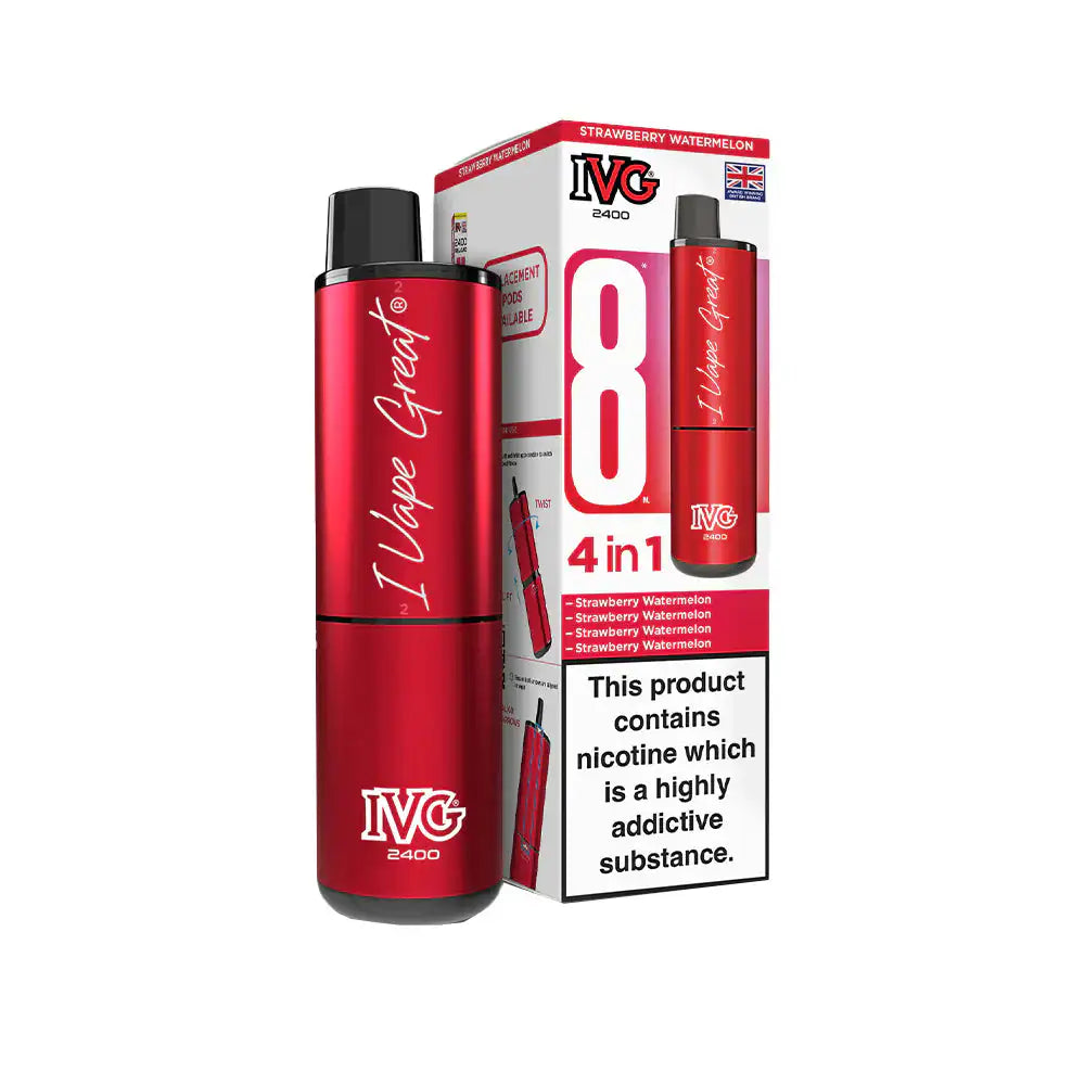 IVG 2400 Rechargeable Kit Strawberry Watermelon
