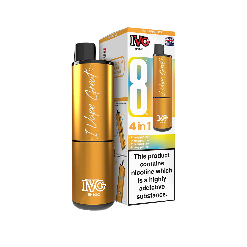 IVG 2400 Rechargeable Kit Pineapple Ice