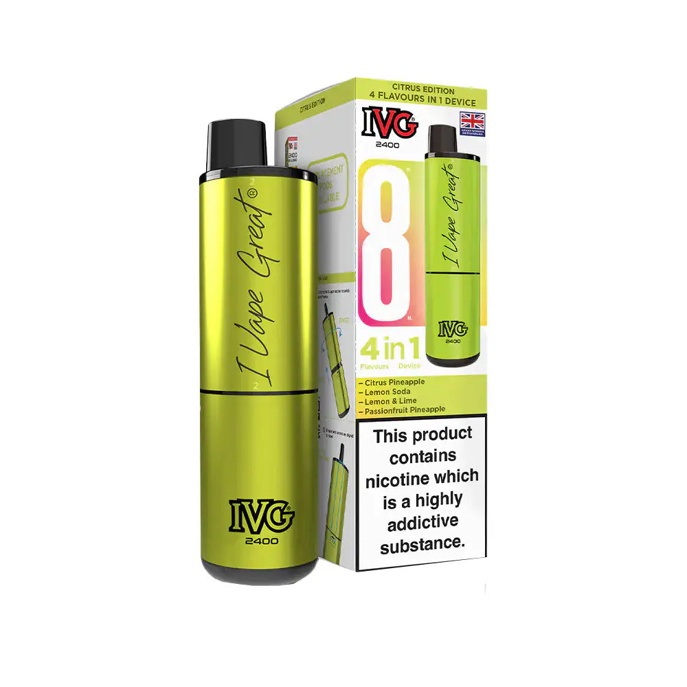 IVG 2400 Rechargeable Kit Citrus Edition