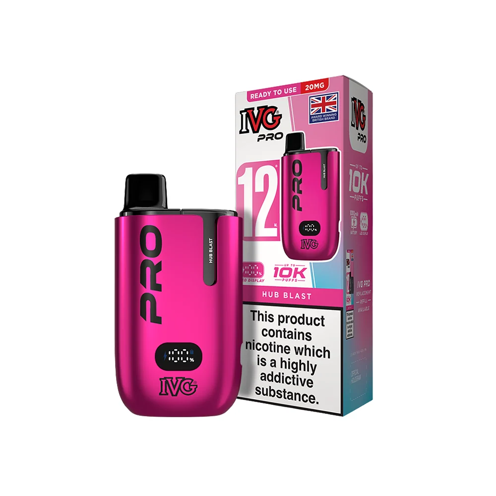 IVG PRO 12 Starter Kit Hub Blast - New SKU