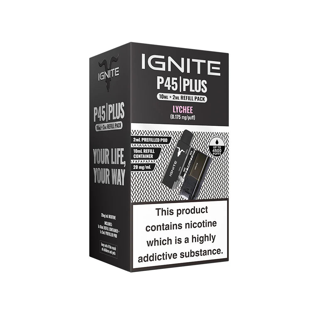 Ignite P45 PLUS 2 Pod Pack Lychee