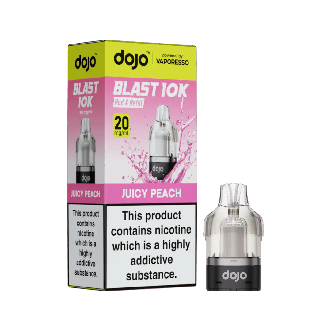 Dojo Blast 10K Replacement Pod Juicy Peach