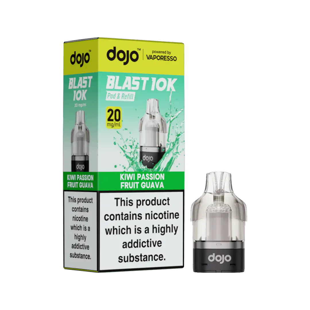 Dojo Blast 10K Replacement Pod Kiwi Passion Fruit Guava