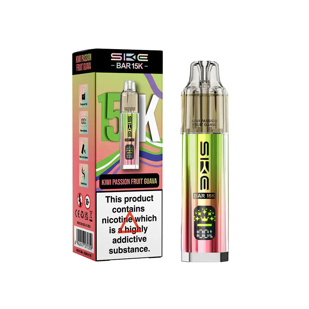 SKE Bar 15k Kit Kiwi Passion Fruit Guava