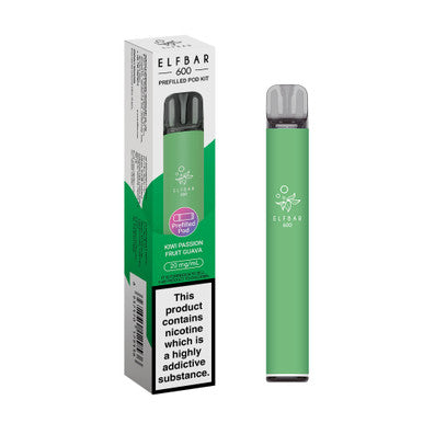 ELFbar 600 Rechargeable Kit Kiwi Passion Fruit Guava