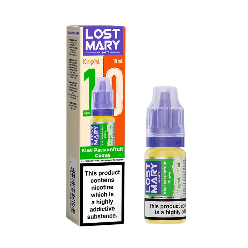 Lost Mary Nic Salts Kiwi Passionfruit Guava 20mg