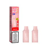 Lost Mary BM600 Rechargeable 2 x Prefilled Pods Peach Ice