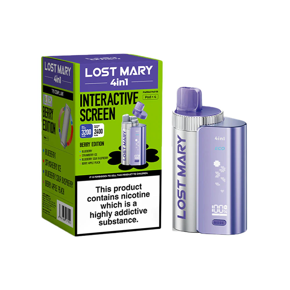 Lost Mary 4 in 1 Kit Mix Flavours Berry Edition 20mg