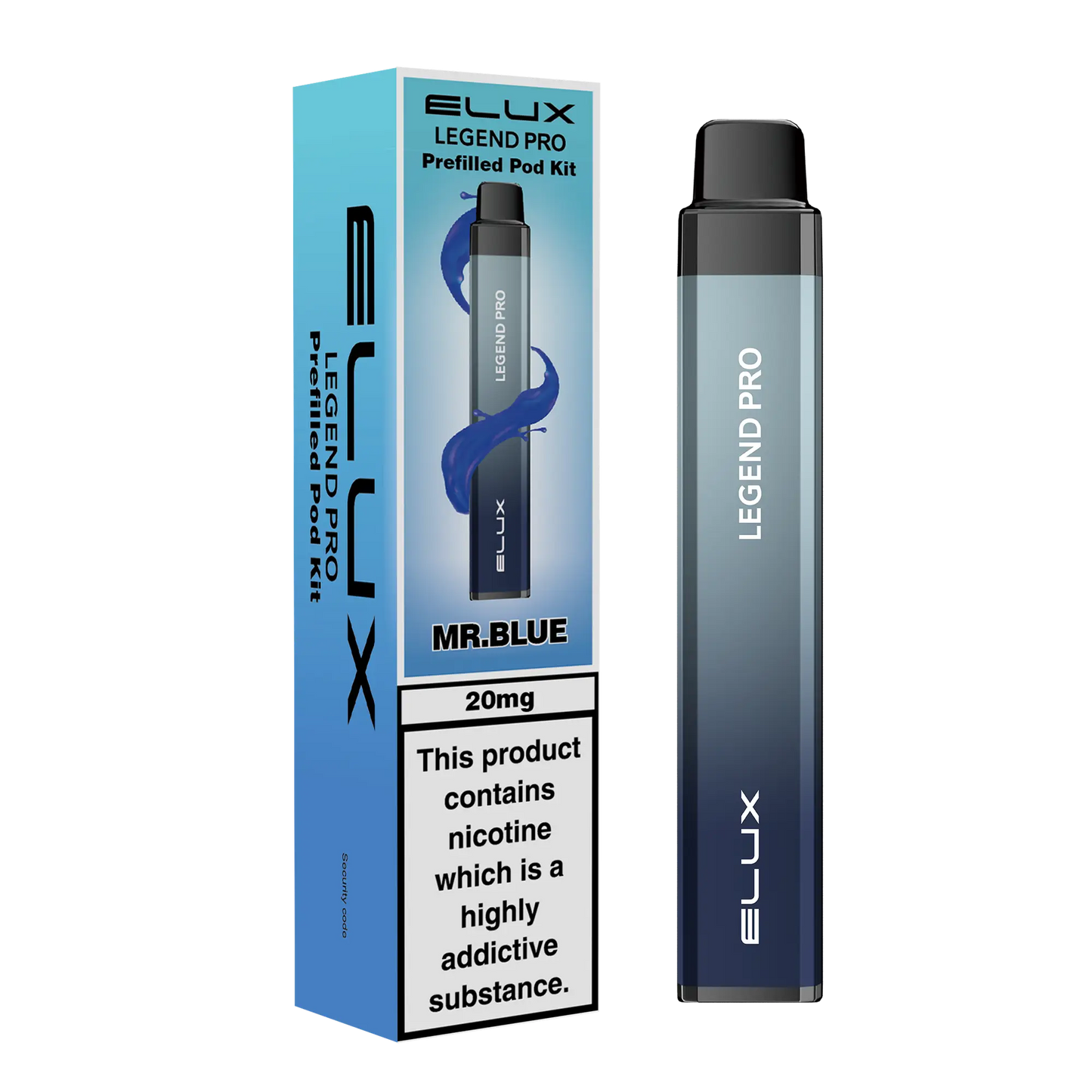 ELUX Legend Pro 600 Starter Kit Mr Blue